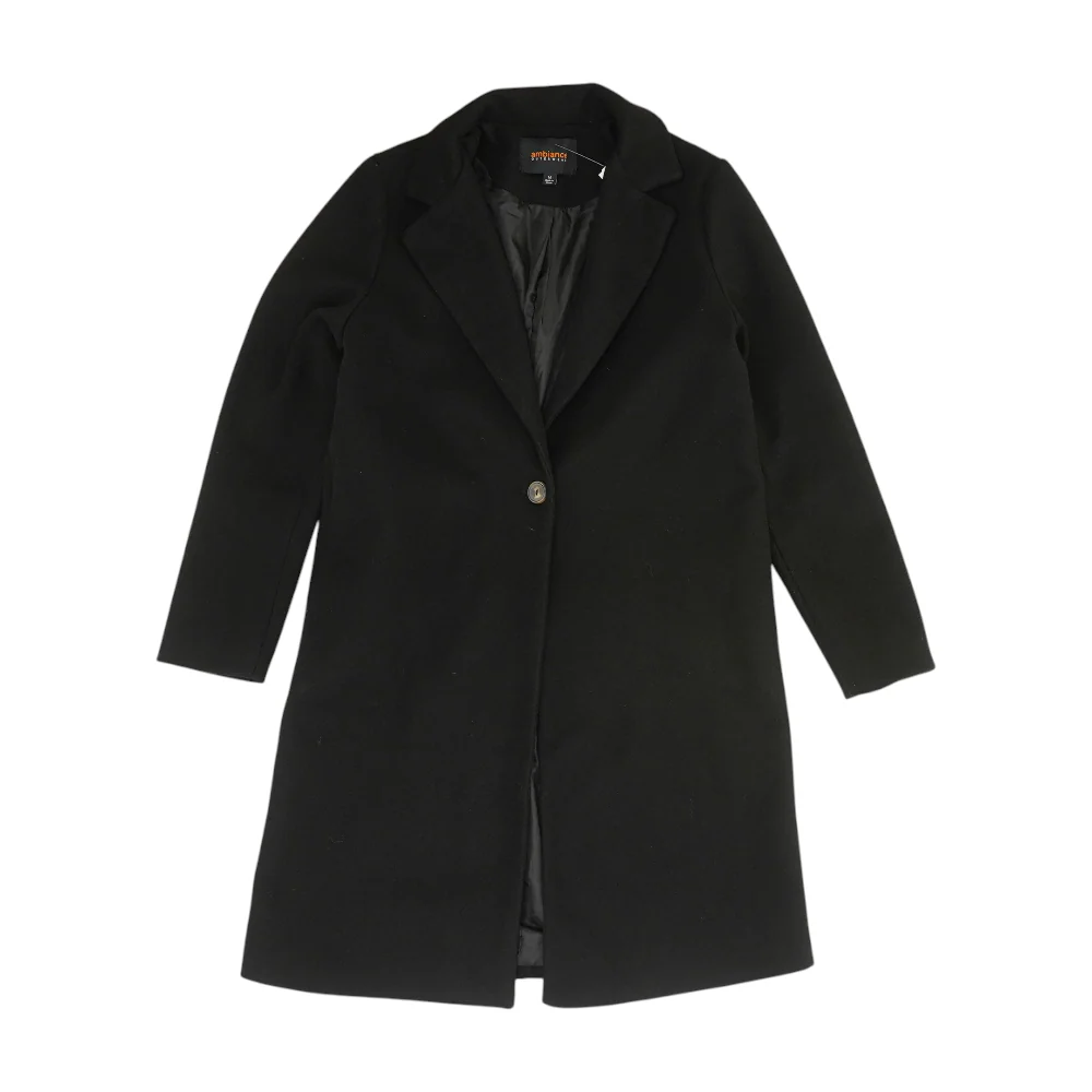Black Solid Coat