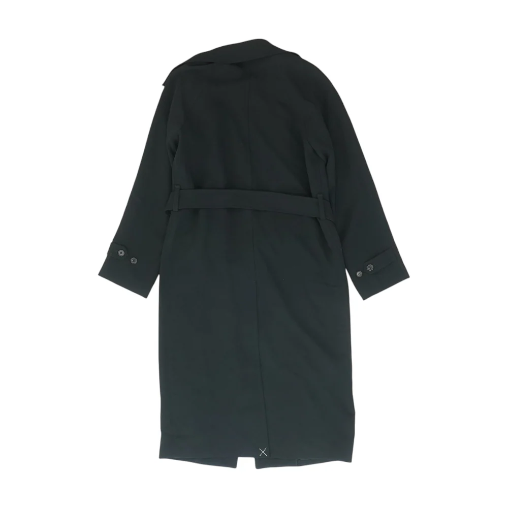 Black Solid Coat - Image 2
