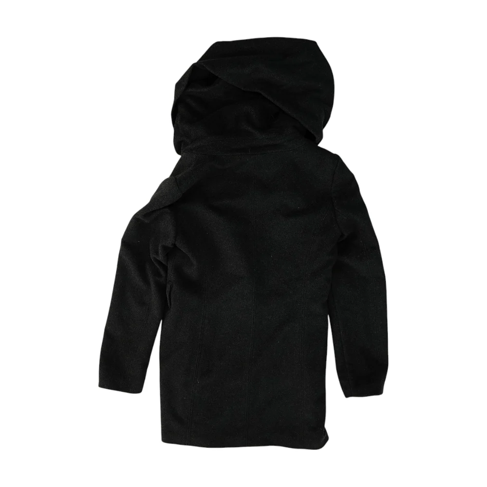 Black Solid Coat - Image 2
