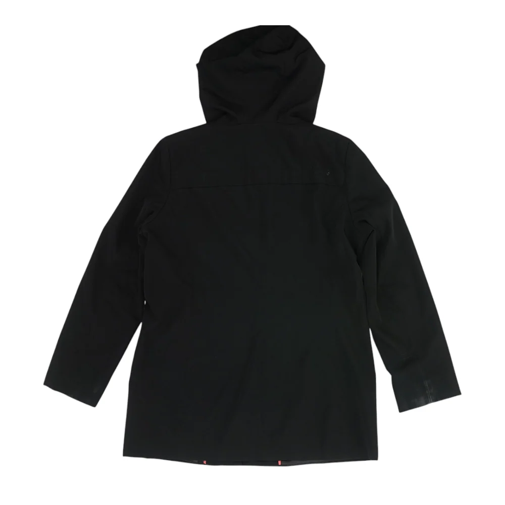 Black Solid Coat - Image 2