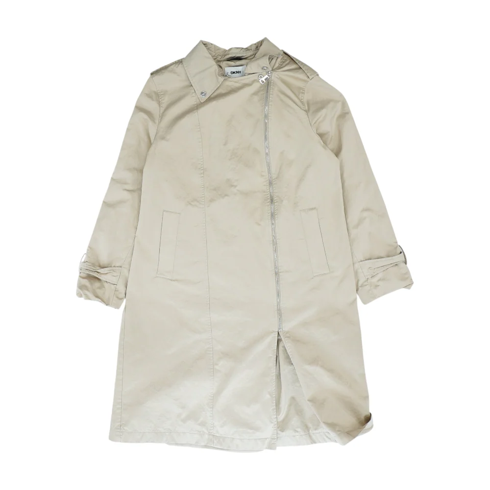 Beige Solid Coat