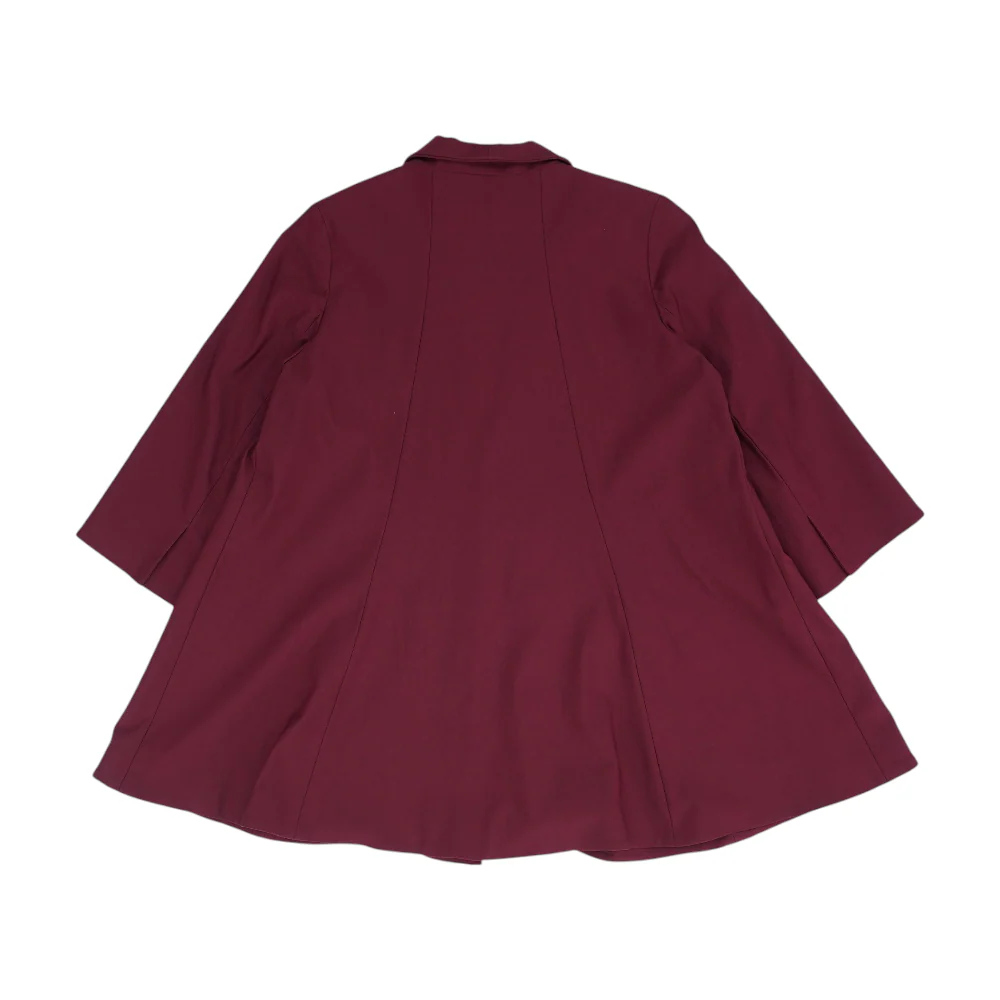 Red Solid Blazer - Image 2