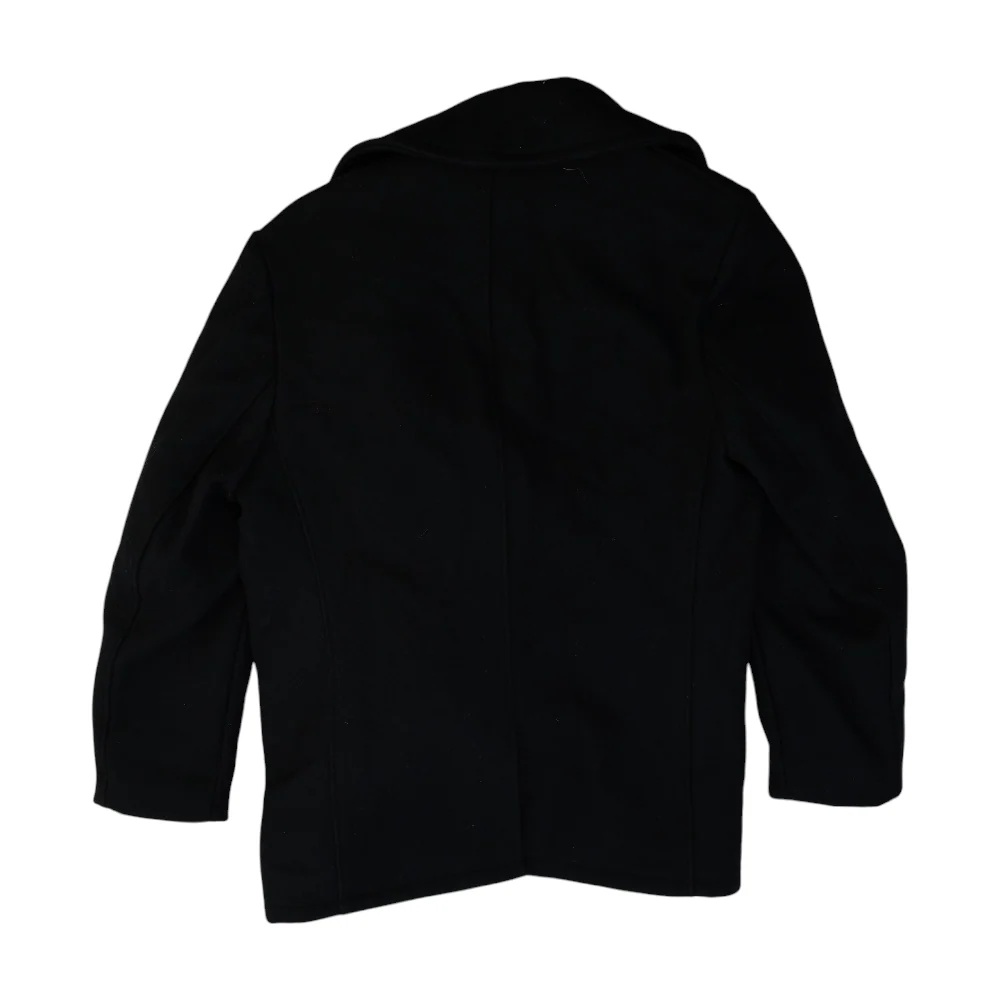 Black Solid Coat - Image 2