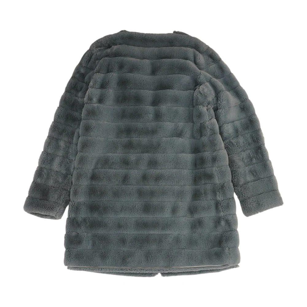 Gray Solid Jacket - Image 2