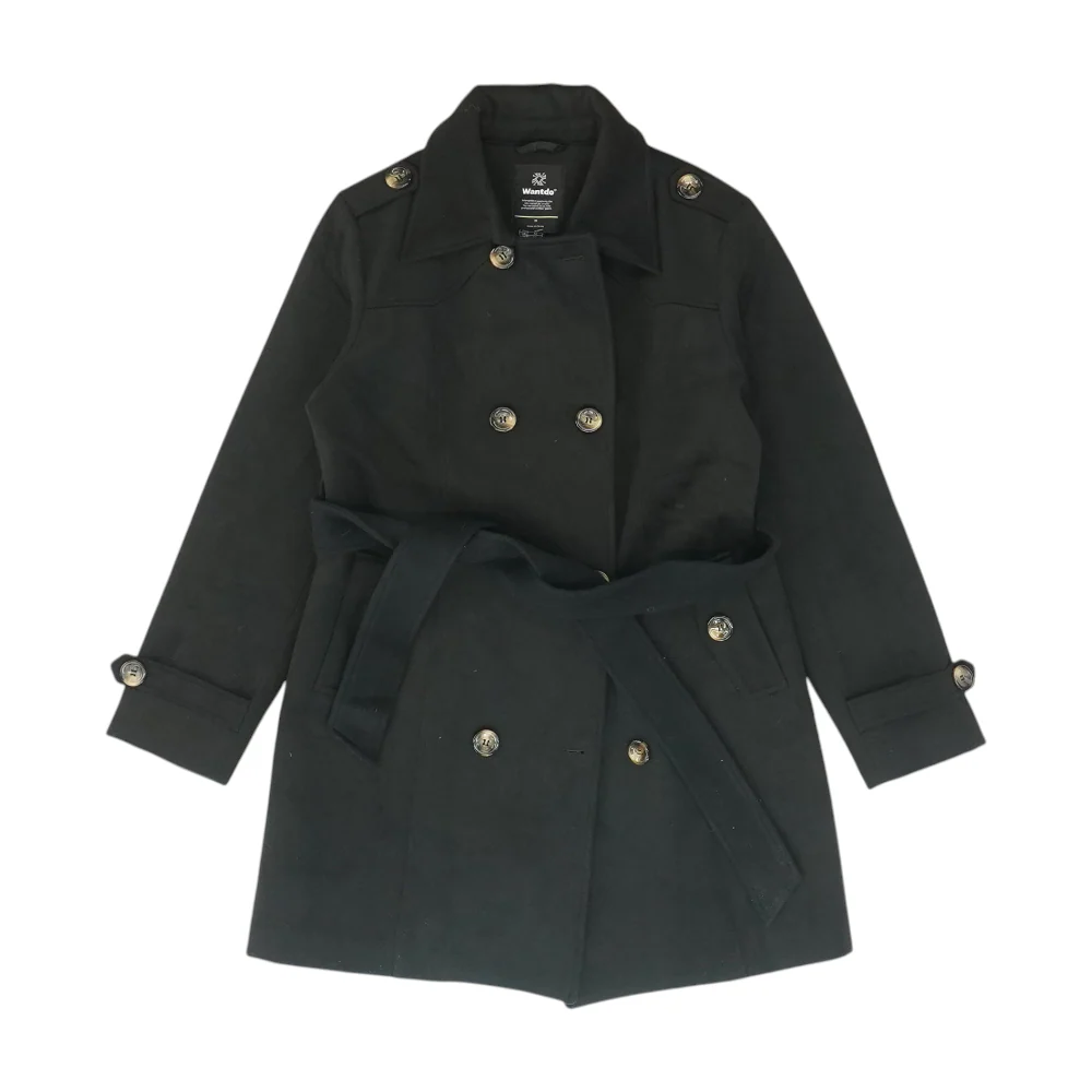 Black Solid Coat