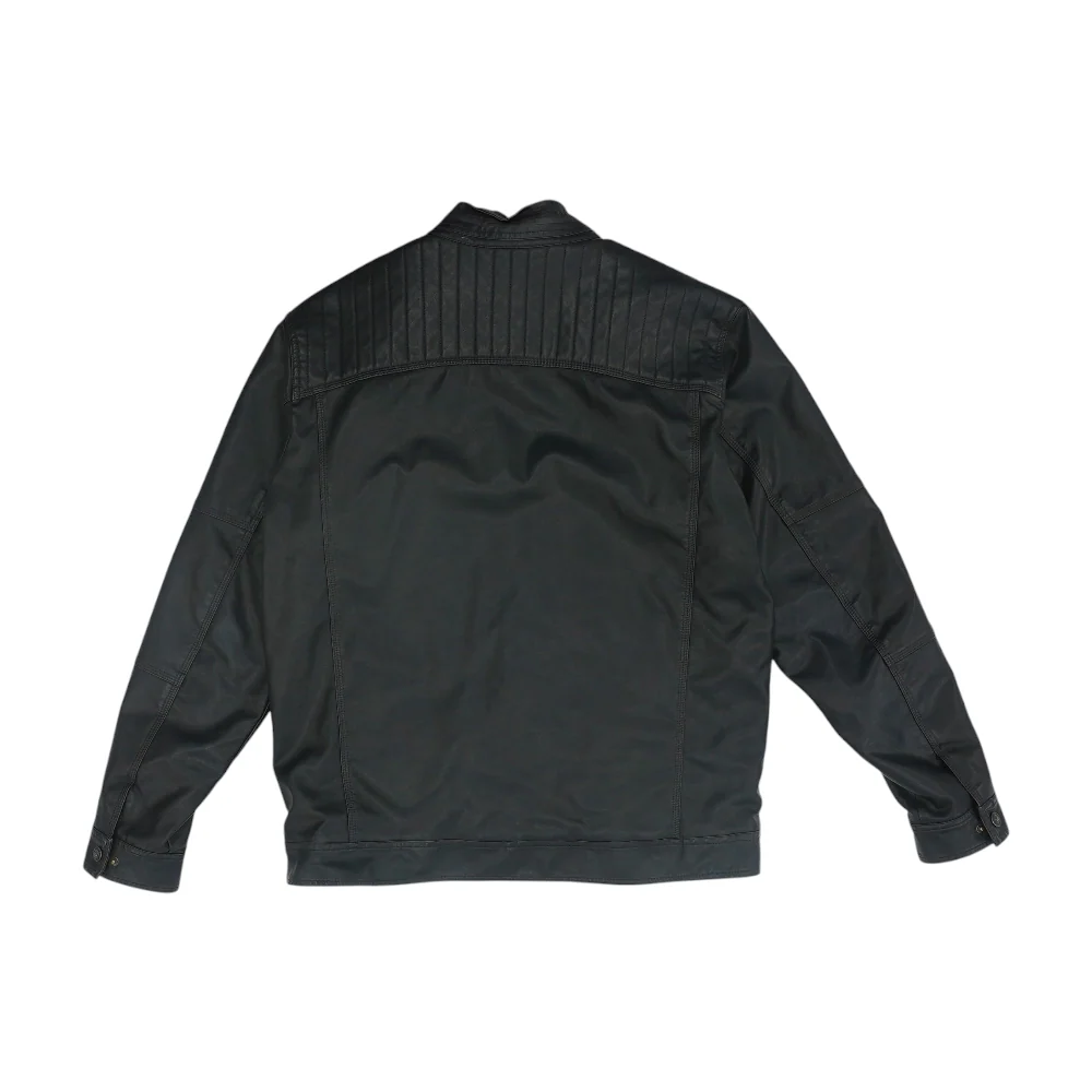 Black Solid Jacket - Image 2