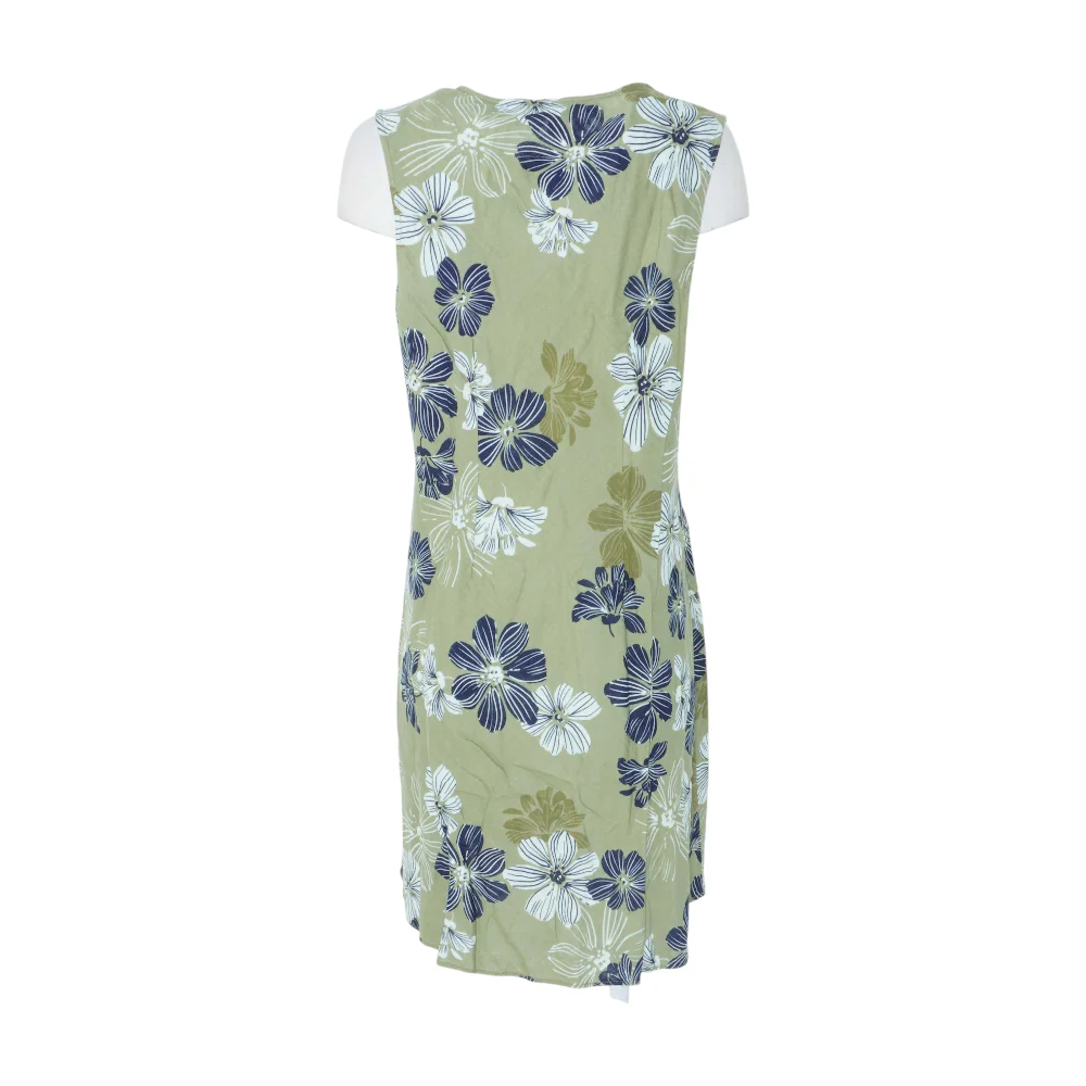 Green Petite Floral Midi Dress - Image 2