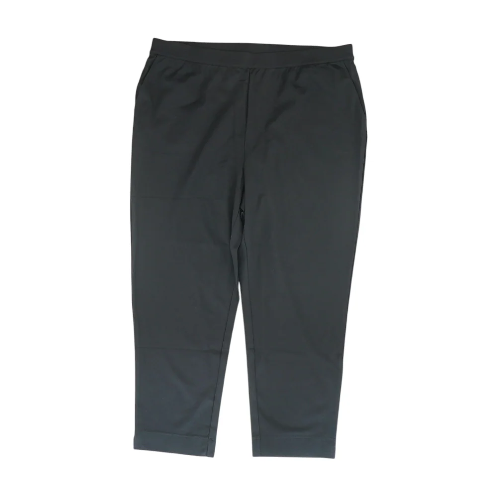 Black Plus Regular Pants