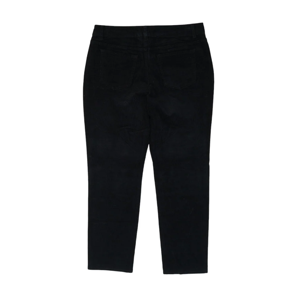 Black Petite Straight Pants - Image 2