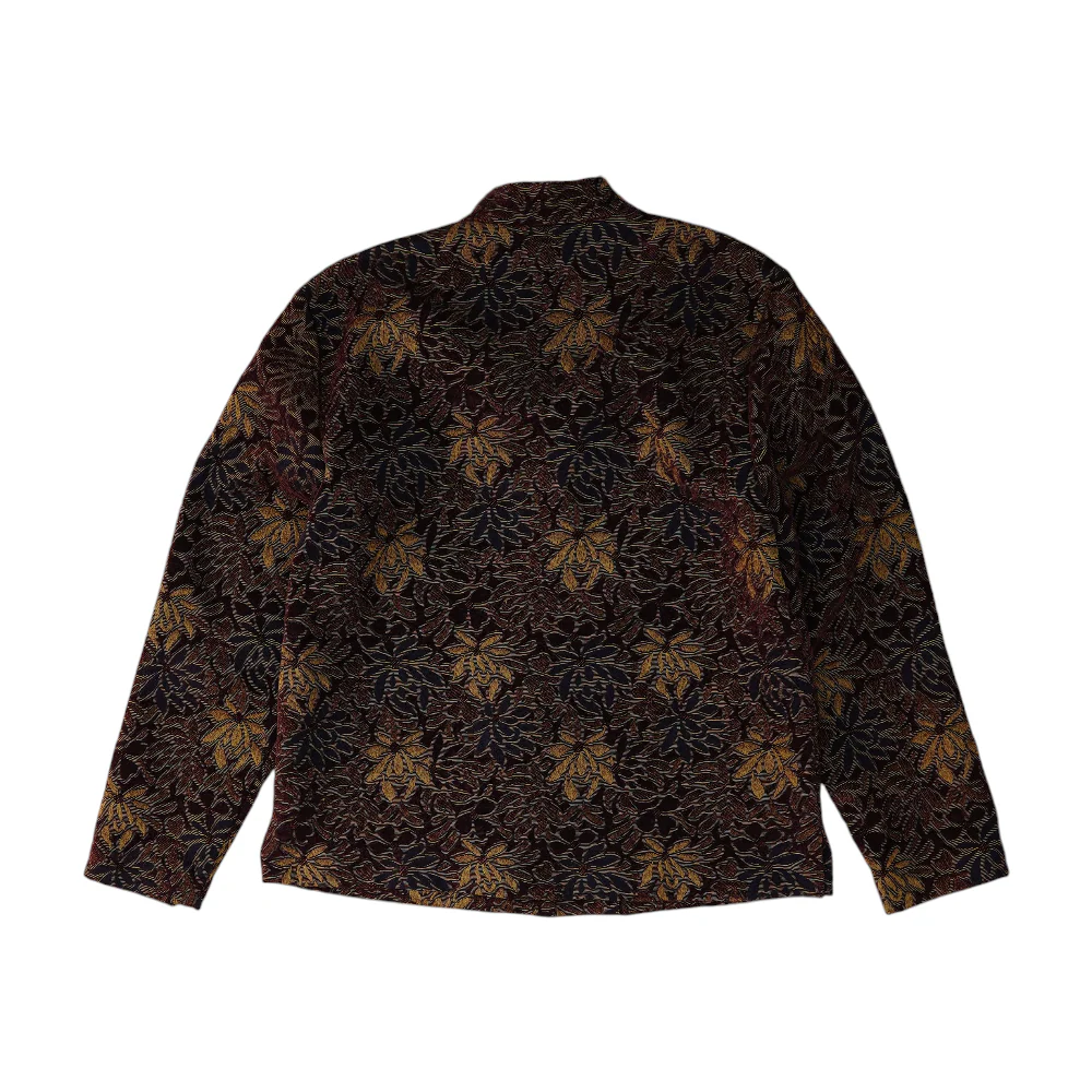 Burgundy Floral Blazer - Image 2