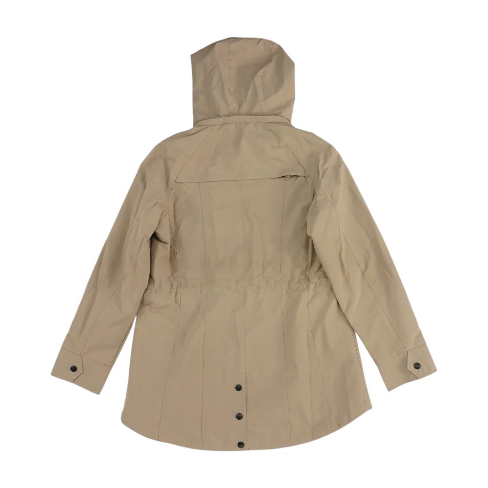 Khaki Solid Coat - Image 2