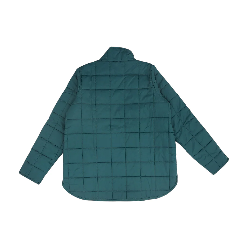 Green Solid 1/4 Zip Pullover - Image 2