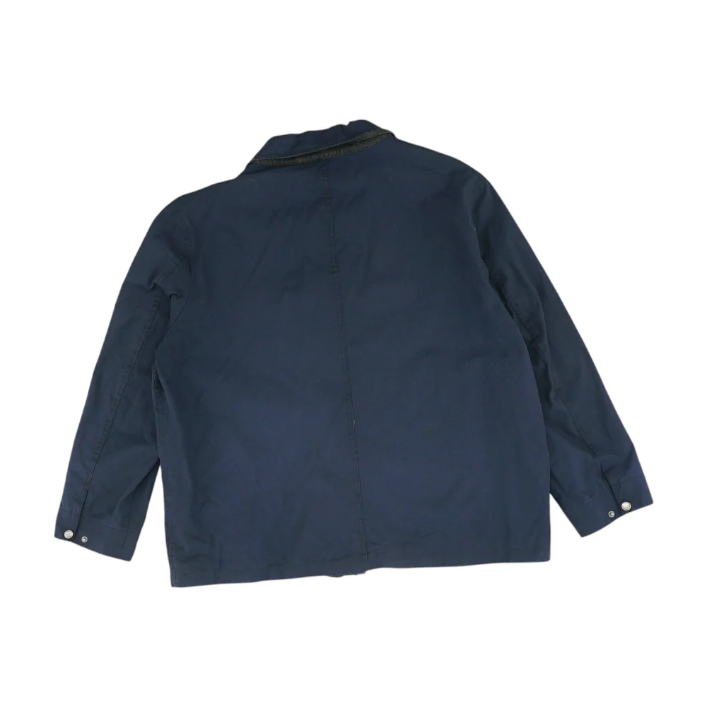 Navy Solid Jacket - Image 2