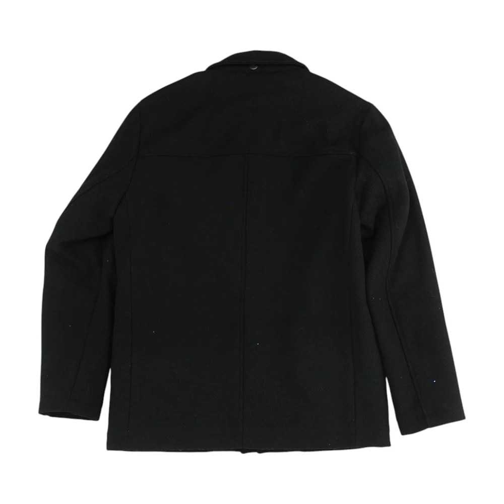 Black Solid Jacket - Image 2