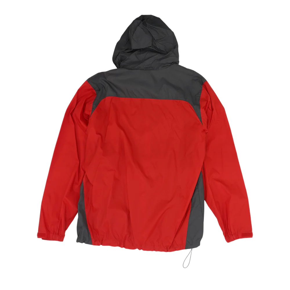 Red Color Block Rain Jacket - Image 2