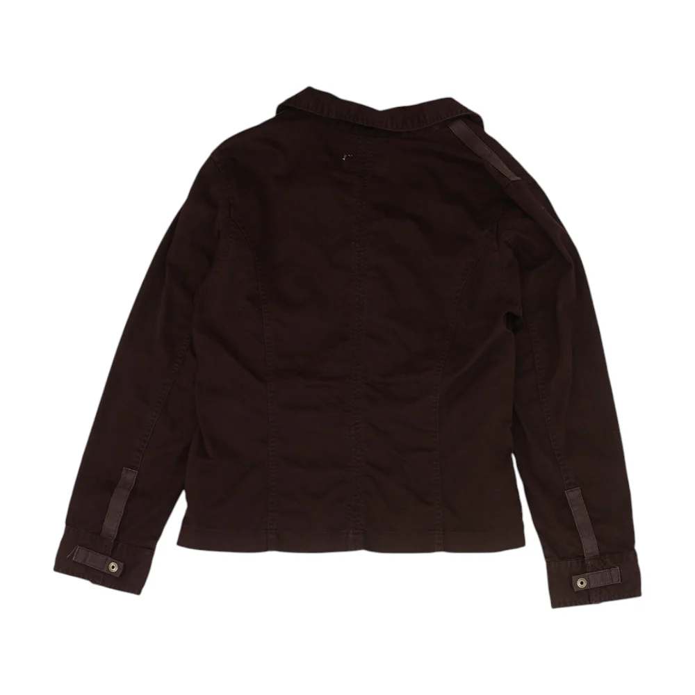 Purple Solid Blazer - Image 2