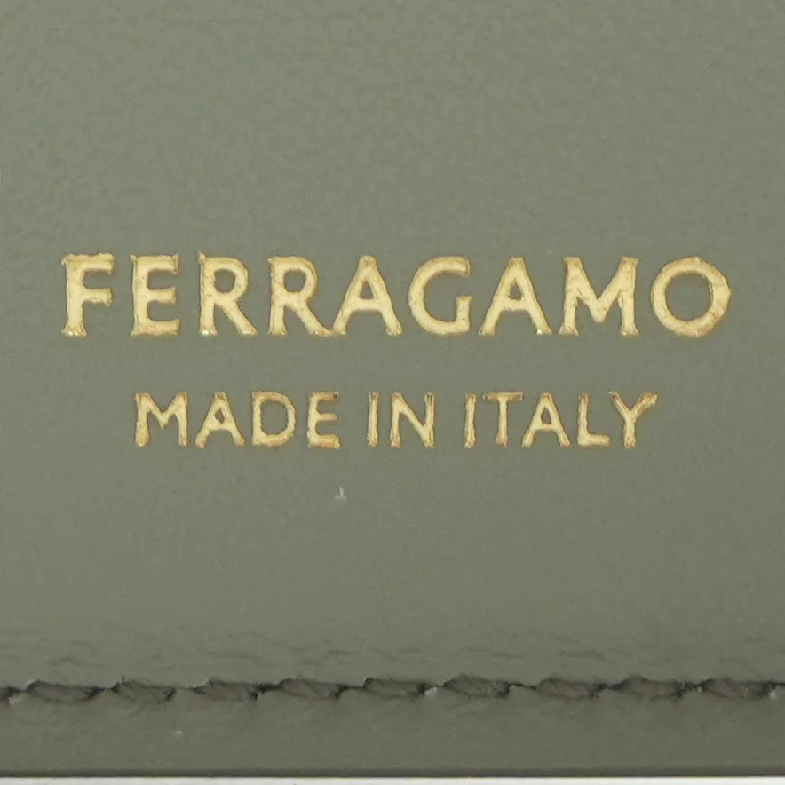 GreenHug Compact Wallet in Palmellato Calfskin - Image 5