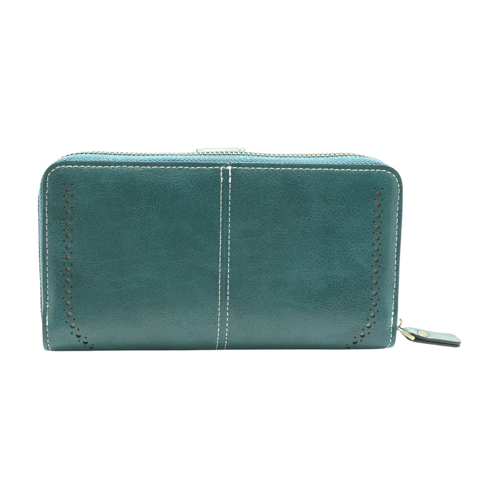 Green Continental Wallet - Image 2