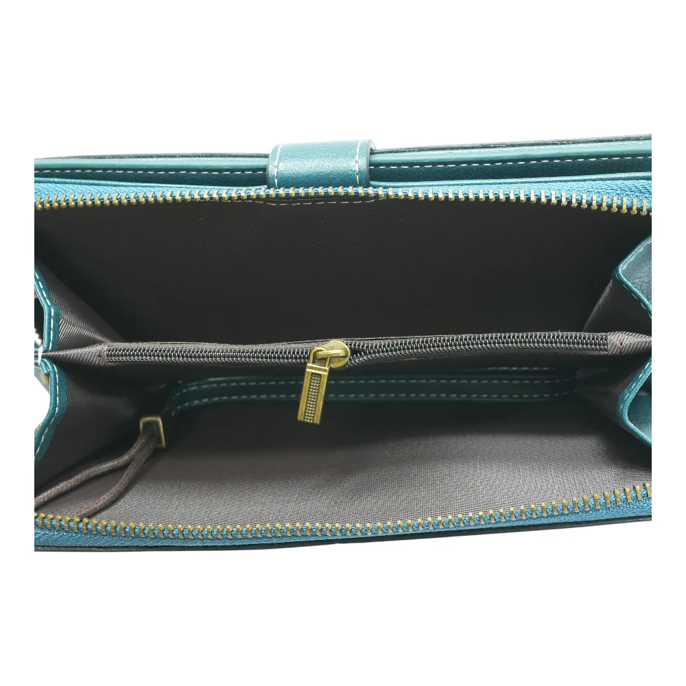 Green Continental Wallet - Image 3