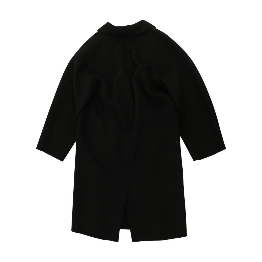 Black Solid Coat - Image 2