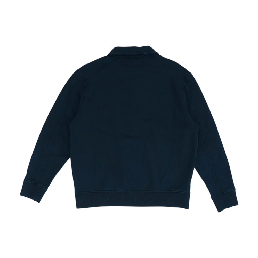Black Solid 1/4 Zip Pullover - Image 2