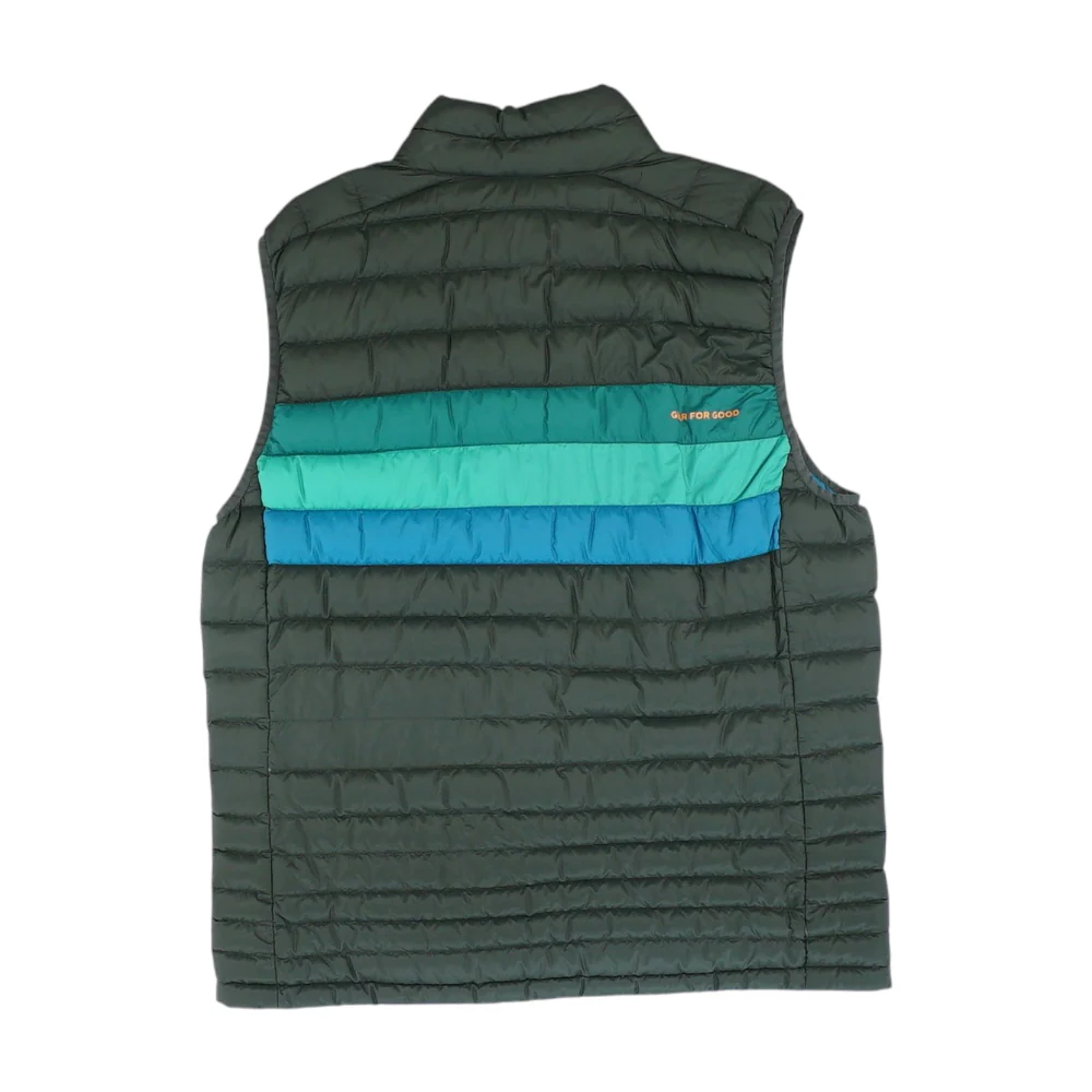 Green Color Block Vest - Image 2