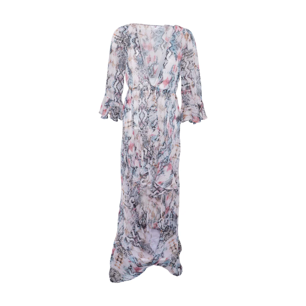 Multi Animal Print Cover-Up