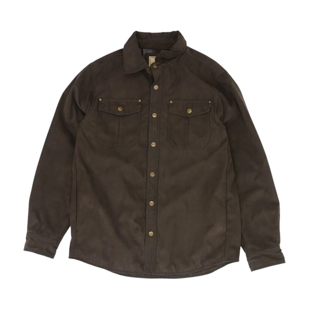 Brown Solid Jacket