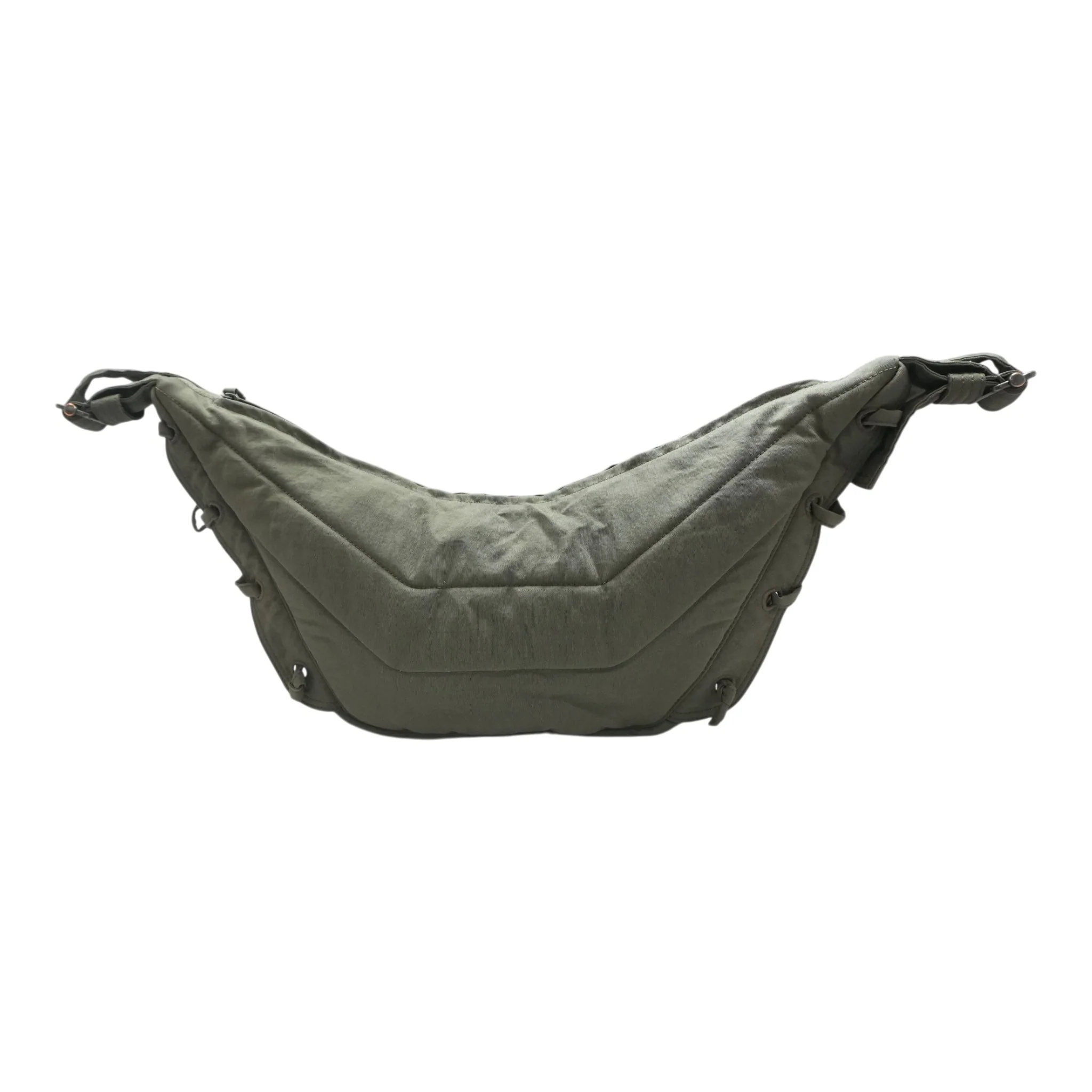 Olive Medium Soft Game Bag in Nylon Canvas - Image 2