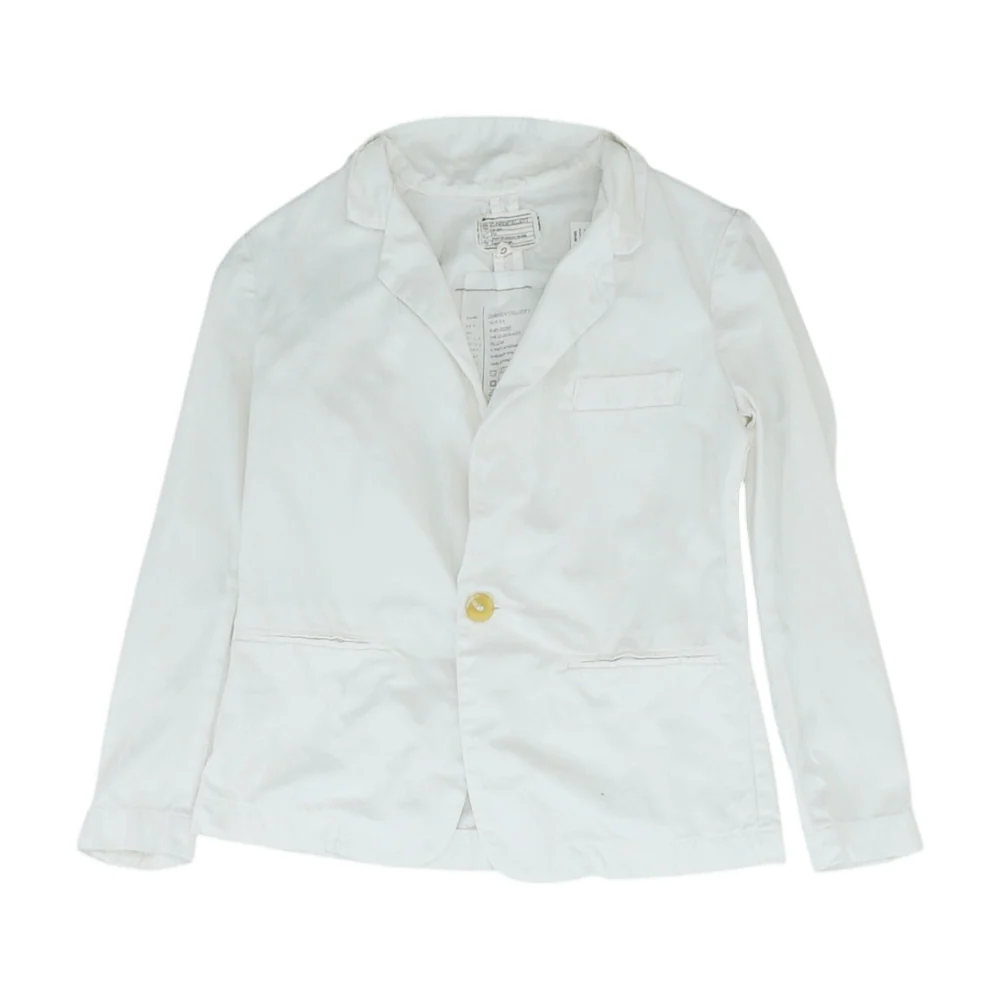 Ivory Solid Blazer