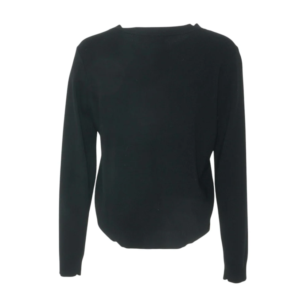 Black Cardigan Sweater - Image 2