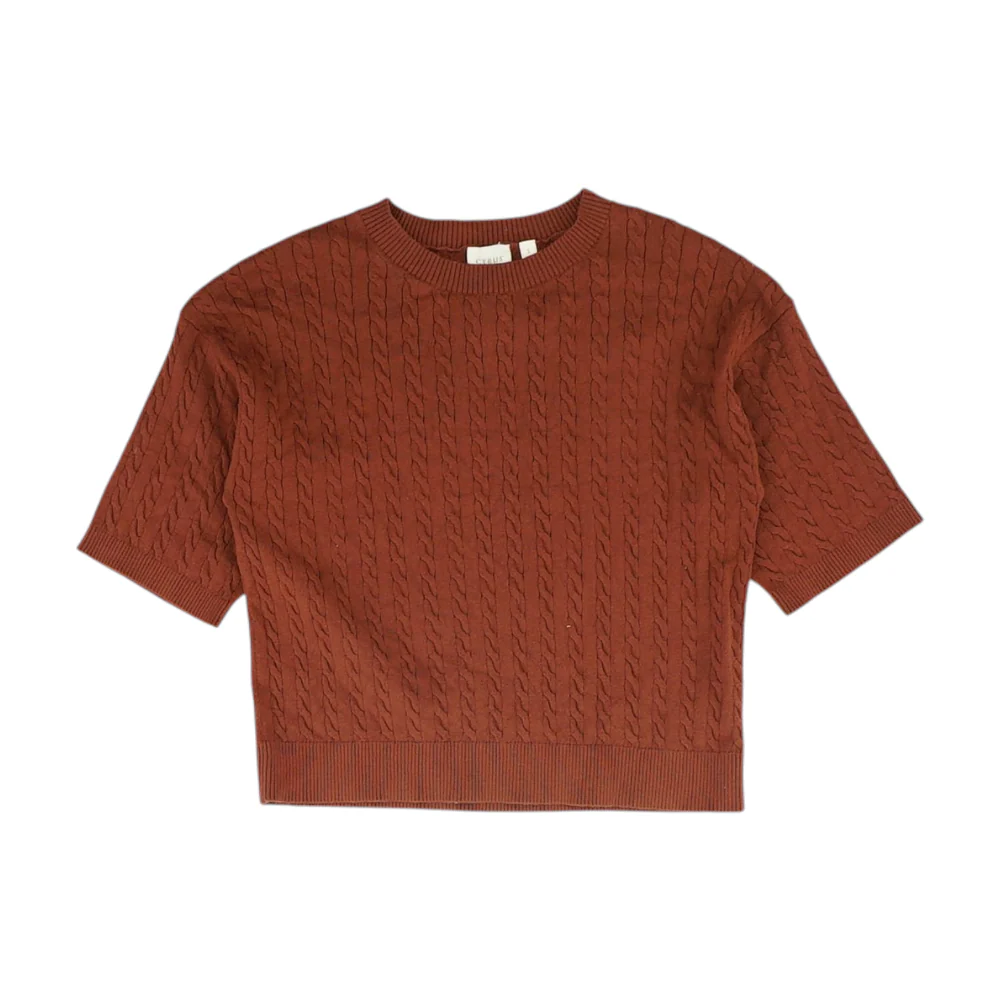 Rust Pullover Sweater