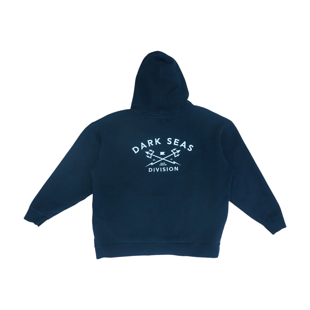 Black Solid Hoodie Pullover - Image 2