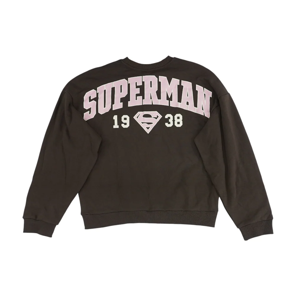 Brown Solid Sweatshirt Pullover - Image 2