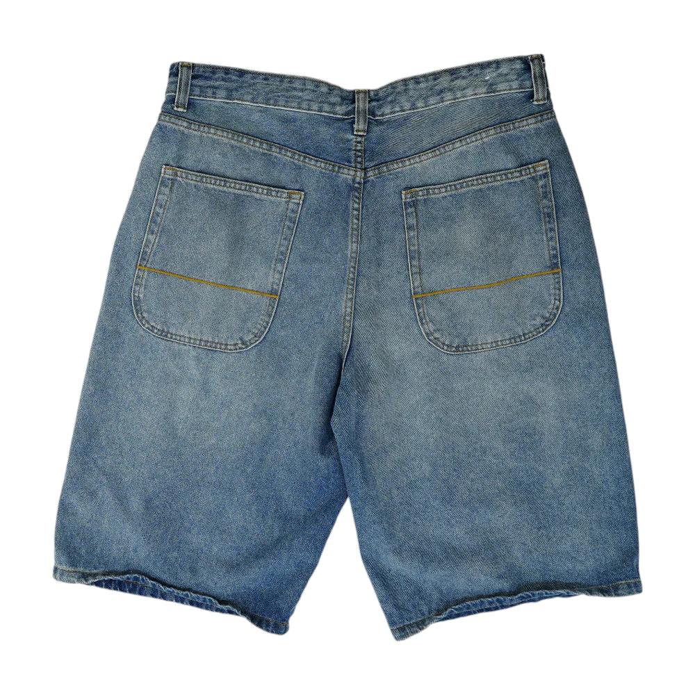 Blue Denim Shorts - Image 2