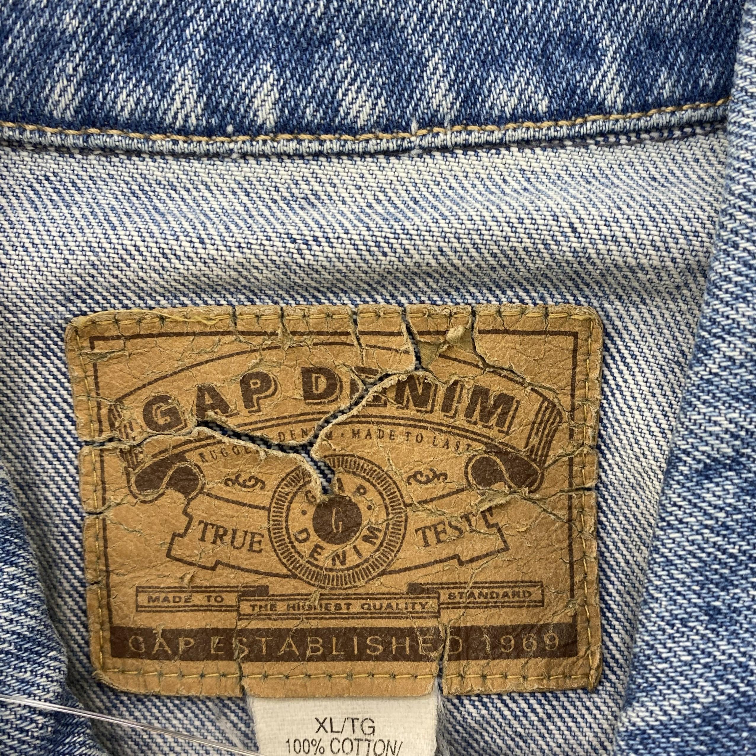 Vintage Blue Denim Jacket - Image 3