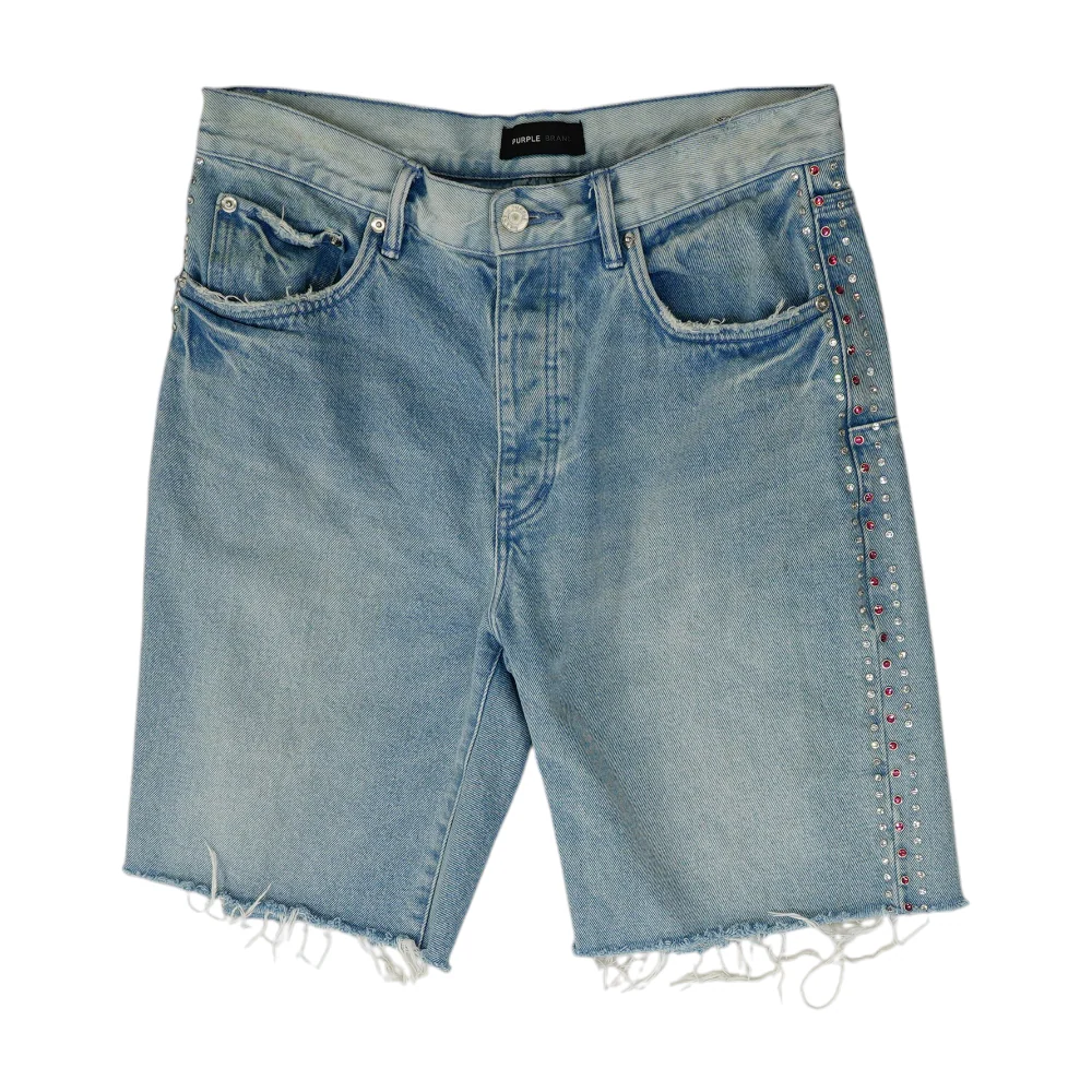 Blue Denim Shorts