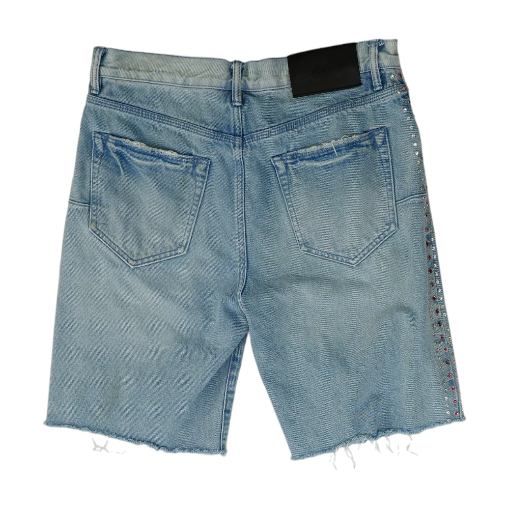 Blue Denim Shorts - Image 2