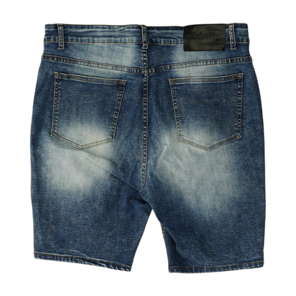 Blue Denim Shorts - Image 2