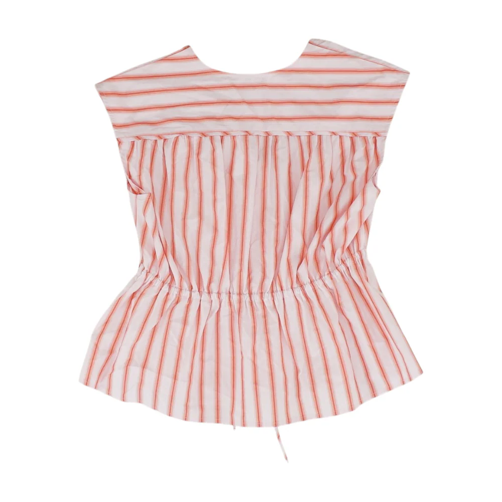 Pink Striped Blouse - Image 2
