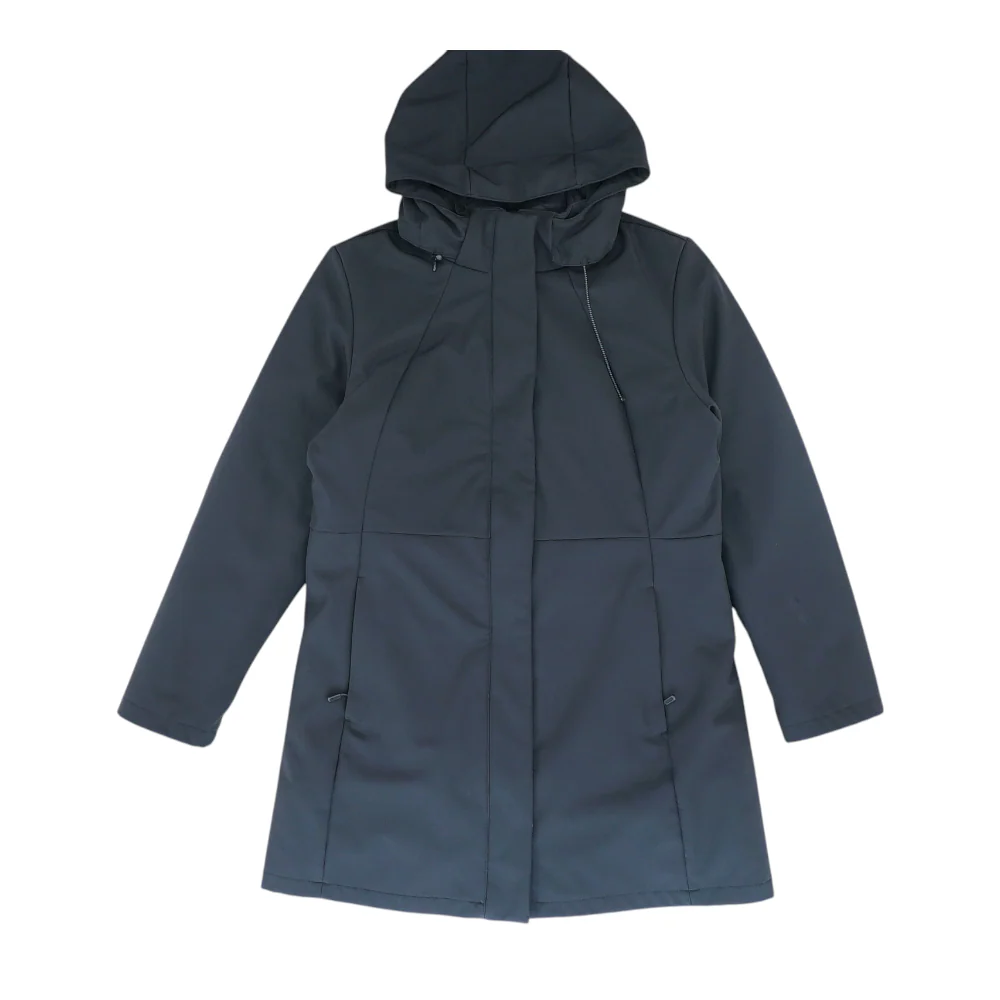 Black Solid Coat