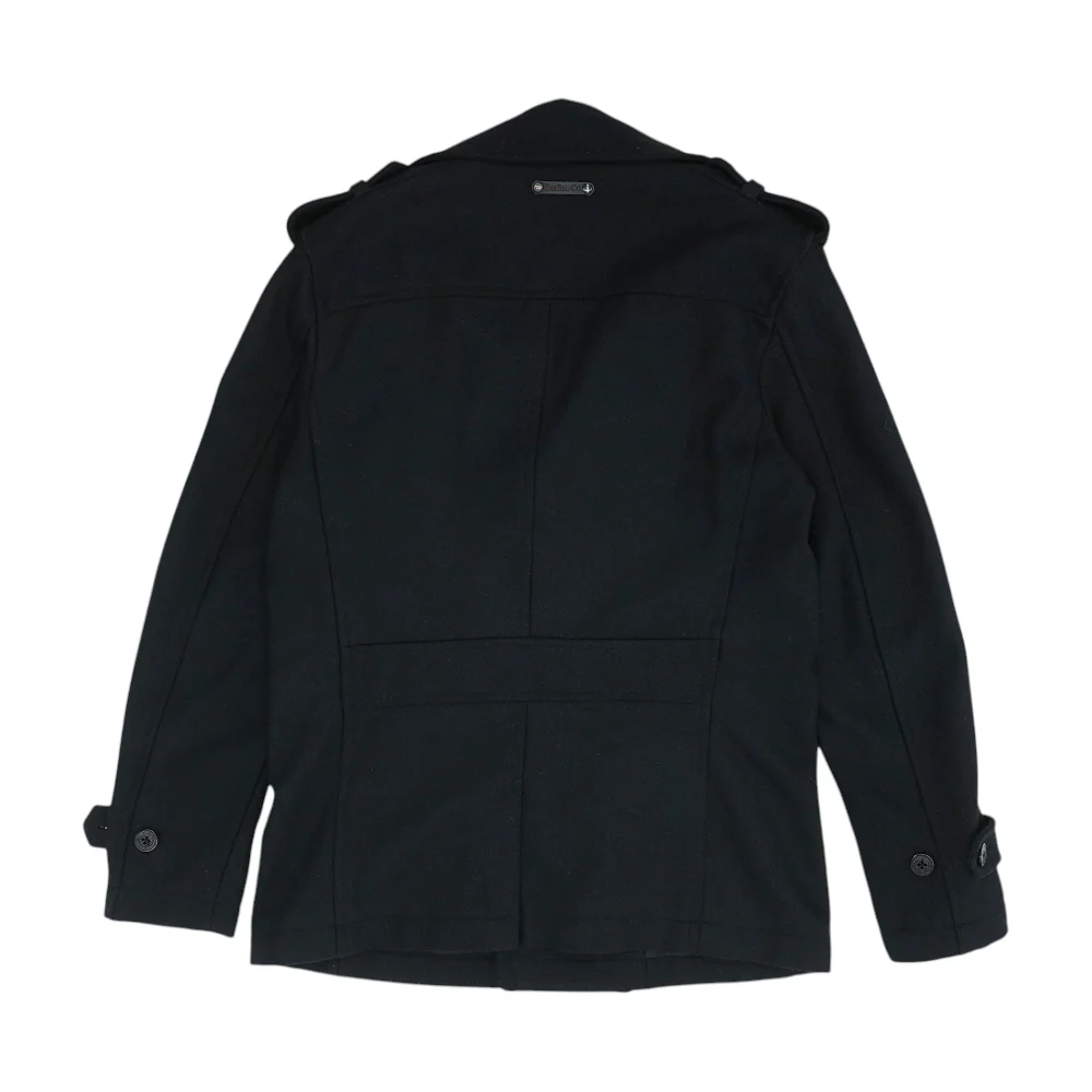 Black Solid Coat - Image 2