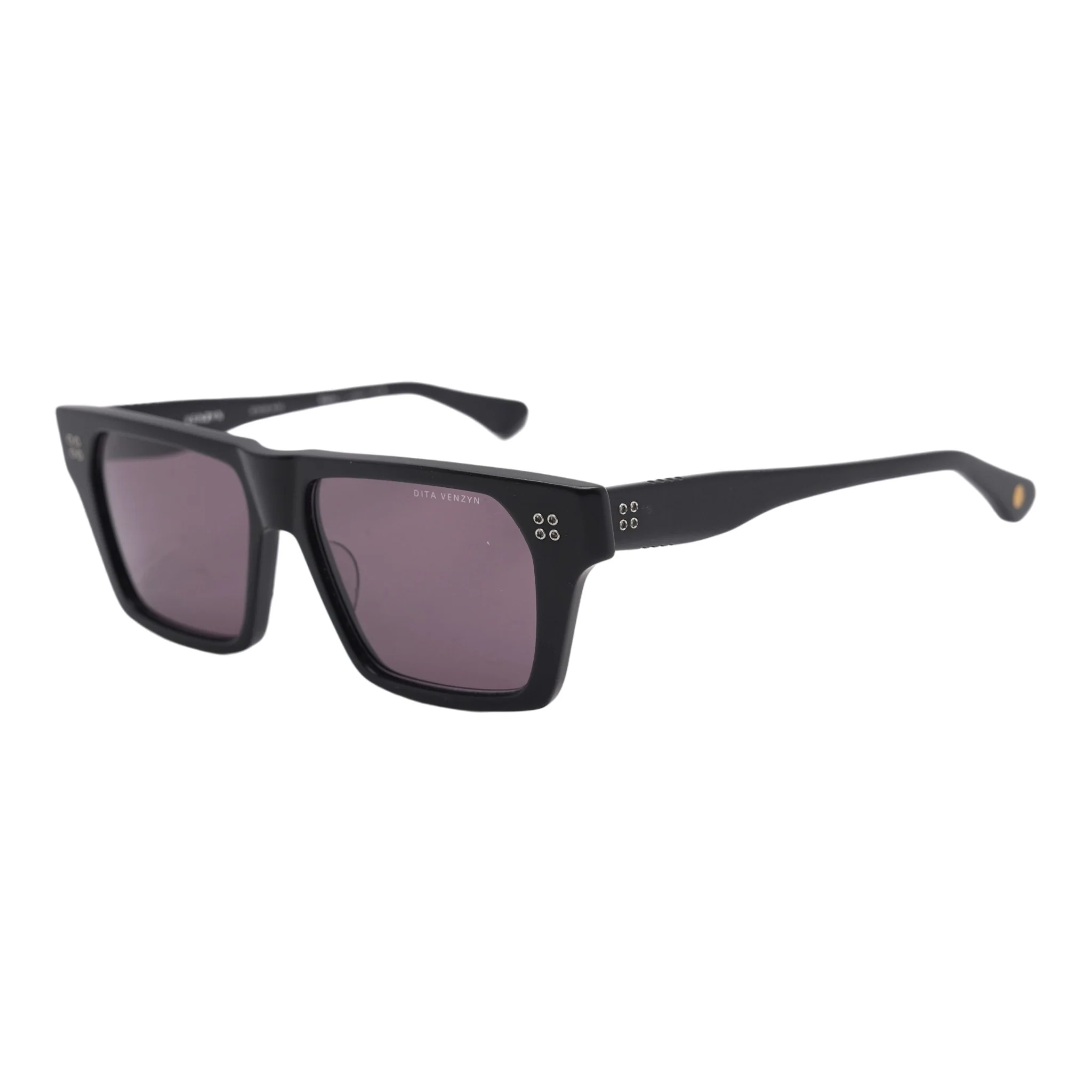 Black Venzyn Rectangle Sunglasses