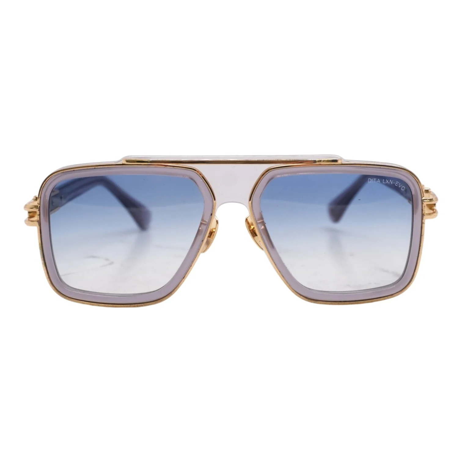 Gray Aviator Sunglasses - Image 2