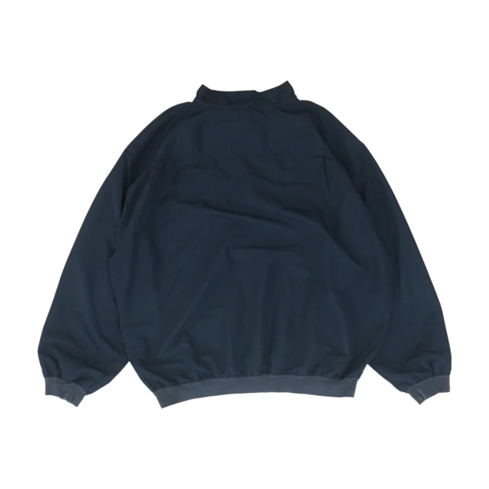 Navy Solid 1/4 Zip Pullover - Image 2