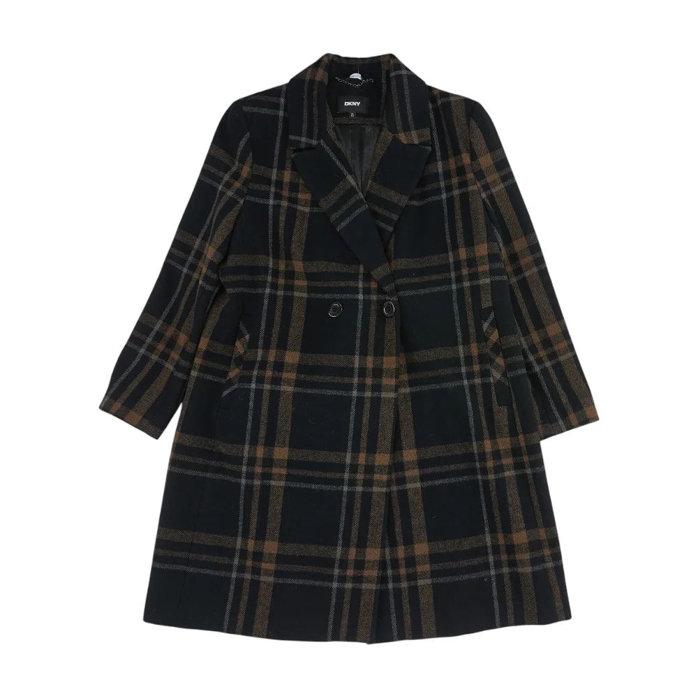 Black Plaid Coat