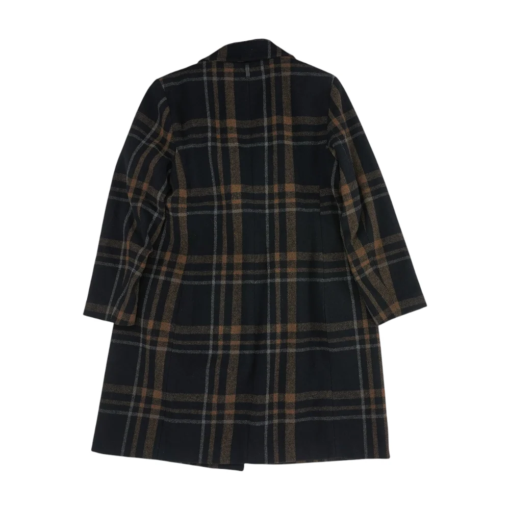 Black Plaid Coat - Image 2