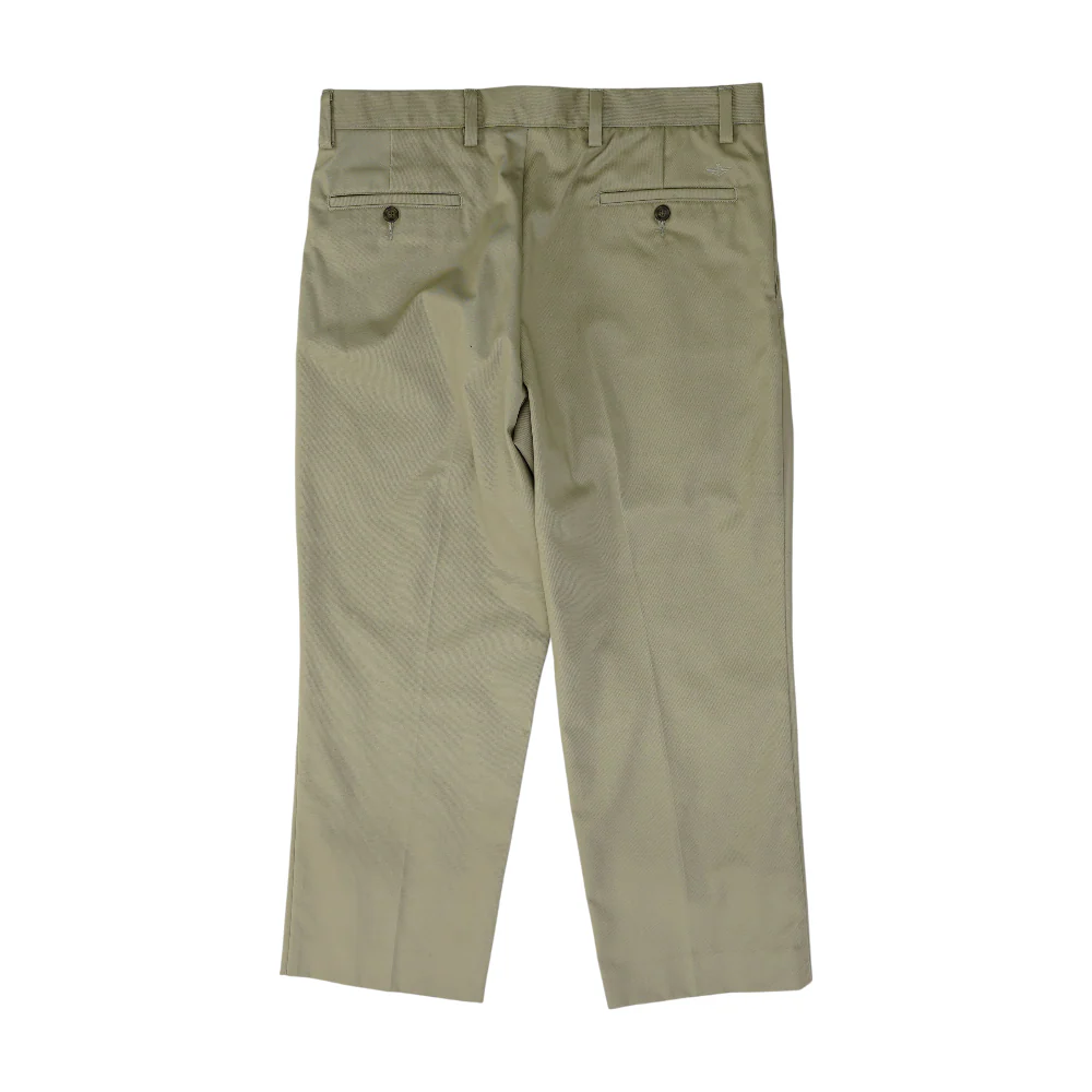 Khaki Straight Pants - Image 2