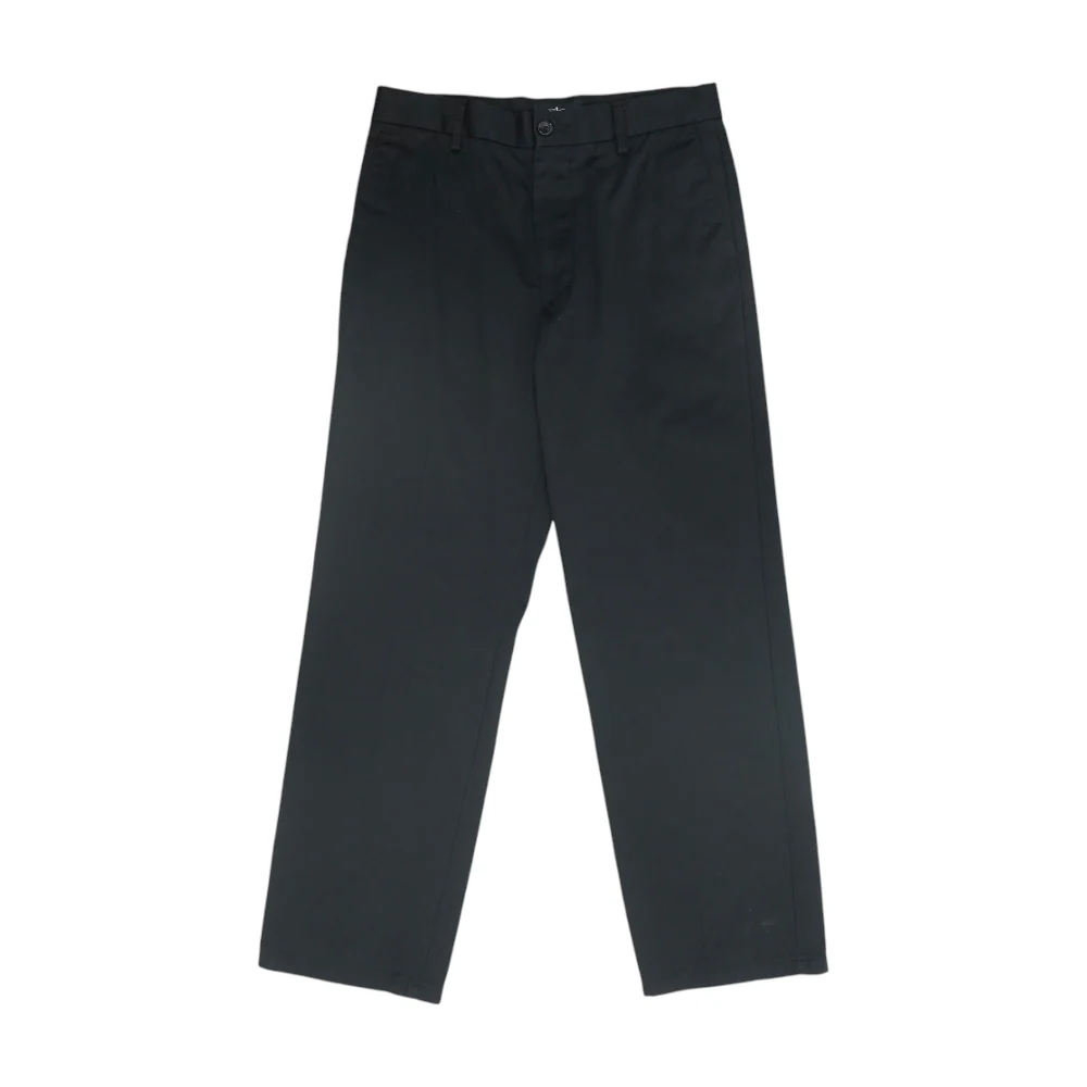 Black Straight Pants