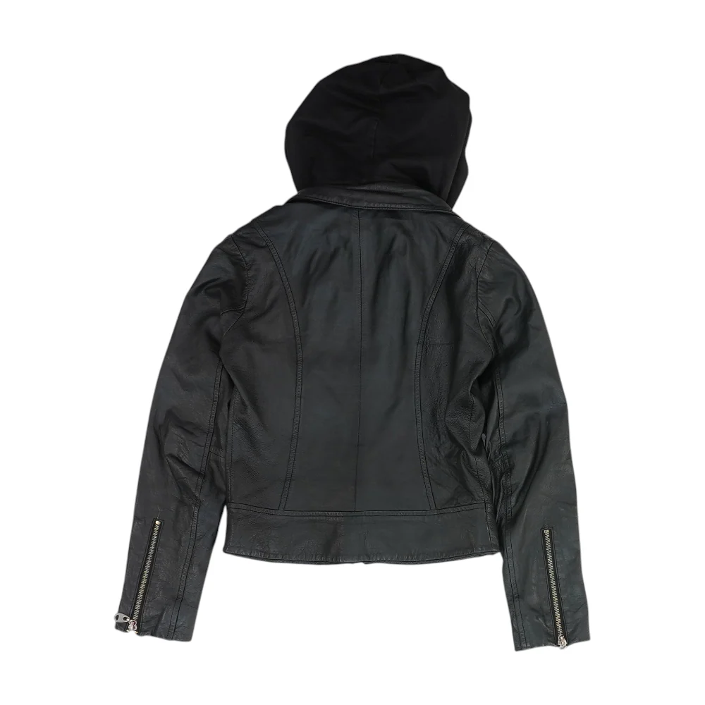 Black Solid Jacket - Image 2